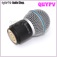 อะไหล่จาก QUYPV คาร์ทริดจ์ไมโครโฟนมือถือแบบไร้สายชุดหัวแคปซูล Shure BETA58A SM 58 PGX2 SLX2 PG4 SLX4