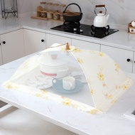 Large Foldable Food Cover Household Fly-Proof Rice Cover Dining Table Cover Dish Umbrella Round Fly 