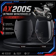 WINDSHIELD FASHION HIGH QUALITY QJMOTOR AX200S AX 200 S AX200 S WINDSHIELD ACCESSORIES ACCESSORY MOD