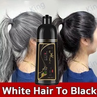 Black Hair Dye Shampoo 500ML Professional Natural Ginger shampoo Shampoo Effective White Hair Turns 