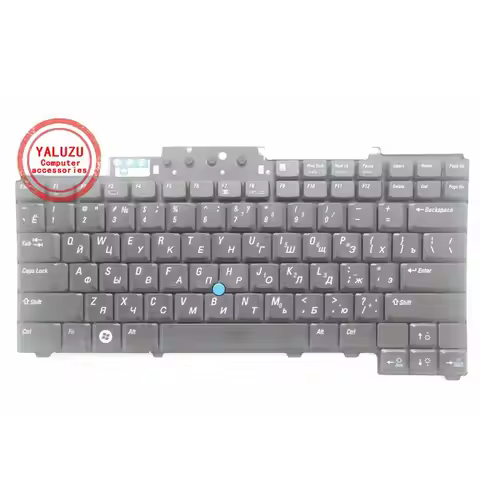 New RU Russian Keyboard For DELL Latitude D620 D630 D820 D830 Keyboard Black