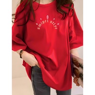 [AMYGO] 2Y669 Baju T Shirt Lelaki Man Tshirt 大码宽松T恤女裝上衣女生衣服 Plus Size Loose Man Clothes
