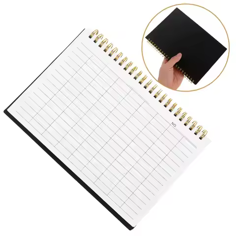 Inventory Log Book Blank Lined Paper For Stock Control Financial Analysis Expense Tracking Business 