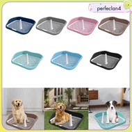 [Perfeclan4] Large Dog Toilet Toilet with Screen Anti Small Dog Urinal with Fence for Chinchilla Toi