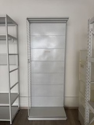白色金屬洞洞板展示板