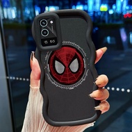 HP Casing For OPPO A56 5G Case Men's Spider Case Soft Casing Casing Silicone Softcase Macaron Casing