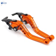 For Honda CBR 150R cbr 150r v4 accessories CNC Adjustable Short Clutch Brake Levers with CBR150R Log