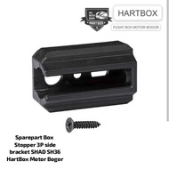 SPARE PARTS BOX MOTOR SHAD Stopper 3P side bracket SHAD SH36 SIDEBOX ADAPTOR HARTBOX MOTORCYCLE BOGO