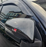 ครอบกระจกมองข้าง แคปล่า โลโก้ GR SPORT รุ่นมีไฟเลี้ยว REVO 15-24 Fortuner 15-24 Cross 20-24 ใส่ร่วมก