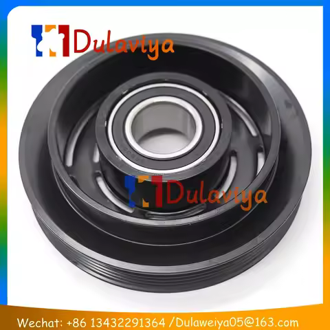 For HCC HS18 AC Compressor Clutch Pulley Hyundai Terracan 2.9 CRDI Diesel SUV 2001-2007 97610-H1021 