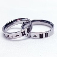 New Style Discount New Style bts Ring High-End Light Luxury BTS BTS Titanium Steel Ring Washable Non