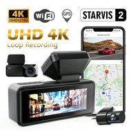 4K+1K WiFi Dash Cam Front And Rear,Dash Cam 4K Ultra HD, Dual Dashcam,Front Dash Camera For Cars Bui