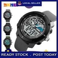 [🔥HOTTEST WATCH 2 Years Warranty🔥] SKMEI 1361 Dual Time GMT Digital LED Original Sports Men Watch Jam Tangan Lelaki