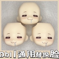 Ob11 Replacement Face GSC Face Closed Eyes Crying Tears Eyes Sad Face ob11 Water Face Replacement Fa