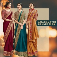 Amaravathi Designer Sarees Collection/ Diwali/ Resh Sarees/Indian Costume/ Deepavali Costume