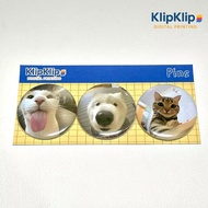 Cute Pets Animal Brooch Pin Set Diameter 4.4 cm 1 Set of 3 pcs Glossy - F3D