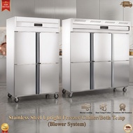 SAKATO Stainless Steel Upright Freezer/Chiller/Both Temp ( Blower System)