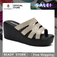 Hush Puppies_Charlotte HP Womens Shoes 8wsf3355o-aroma Music Box Genuine Leather Slippers Slip on Mu