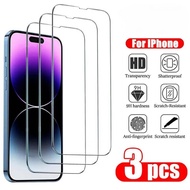 3Pcs Tempered Glass for OPPO A18 A38 A60 A3X A3 A78 A17 A17K A55 A94 A54 A16 A58 A74 A77 A57 A53 A98