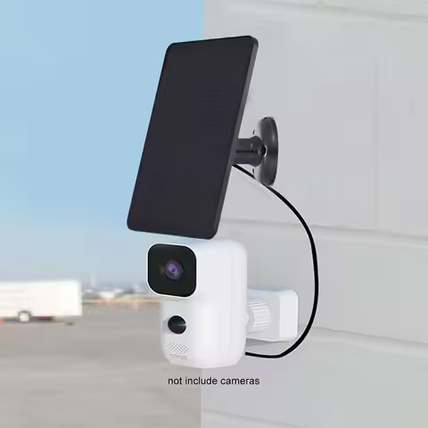 10W 5V Solar Panel Charging Waterproof Portable Solar Panel for Arlo Camera/Eufy Security Wireless D