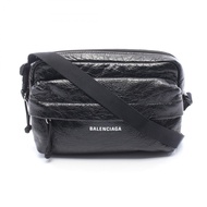 【二手】BALENCIAGAExplorer 相機包 845592 黑/白皮革男士相機包