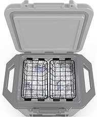 Cooler Basket Compatible with Ninja FrostVault 30qt HardCooler & Wheeled Cooler, Stainless Steel Sto