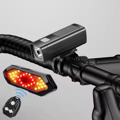 2-Pack Bicycle Lights, Bicycle Headlight, Bicycle Flashlight, Led USB Rechargeable Flashlight, Bicyc
