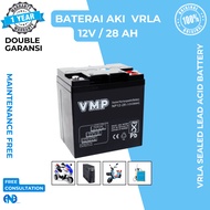 Ups Battery Battery 12V 28AH 28 AH VMP VRLA UPS APC ICA Dry Battery Battery