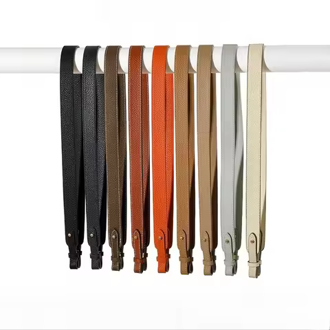 100% Genuine Leather 96cm Bag Strap For Hermes Herbag Shoulder Strap Modified Replacement Short Stra
