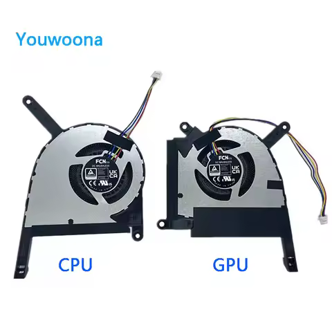 New Original Laptop CPU GPU Cooling Fan For ASUS TUF 3/4/5 FX507 FX507Z FA507 FA507R ZC FX707ZR FA70