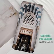 HP Latest SAMSUNG A22 4G Case - SAMSUNG A22 4G - SAMSUNG A22 4G Softcase - Pro Camera Softcase - Cas
