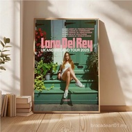 L-Lana Del Rey UK And Ireland Stadium Tour 2025 Music Gifts Poster Prints Canvas Painting Wall Stick