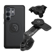 Quad Lock Motorcycle Handlebar Phone Mount PRO Kit with Vibration Dampener and Galaxy MAG Case