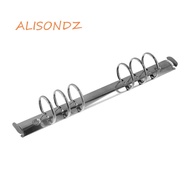 ALISONDZ Spiral Rings Binder Clip A5 A6 A7 File Folder Clip Diary Metal Loose-leaf Ring