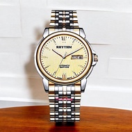 นาฬิกาข้อมือผู้ชาย RHYTHM Automatic รุ่น A1106S01 สีเงิน A1106S03 2กษัตริย์หน้าทอง A1106S04 2กษัตริย