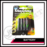 Maxday 4 AA (MD-4AA) Ni-MH Rechargeable Battery 4800 mAh