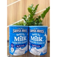 Swiss Miss – Skimmed milk powder supplemented with vitamin A & D.