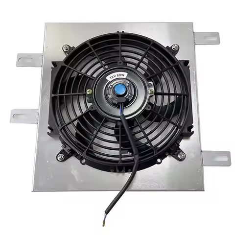 Aluminum radiator shroud fan for 92-00 Honda Civic EK EG B16 B18 D15 D16 EK3