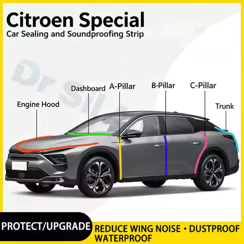 For Citroën C5X C5 C4 C4L C3L C6 C-Elysee AIRCROSS E-C4 E-C5X E-Berlingo Car Engine Hood Dashboard D