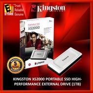 KINGSTON XS2000 PORTABLE SSD HIGH-PERFORMANCE EXTERNAL DRIVE (500GB / 1TB / 2TB)