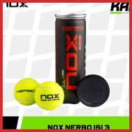 (PADEL) PADEL BALLS NERBONOX CONTENTS 3 - PADEL BALLS (NEW, VIRAL, CURRENT SPORTS)