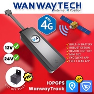 Wanway 4G Mini Global GPS Tracker Tracking System GPRS Satellite Locator Car Lorry 12v 24v Wiring