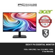 ACER ESSENTIAL EK1 21.5 EK221QH 100Hz | 23.8 EK241Y P6 144Hz 1920x1080 1MS MONITOR - 3YR WARRANTY