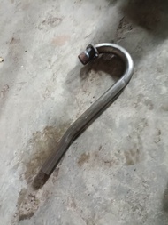 leher knalpot trail cb gl mp dan honda tiger crf230 leheran knalpot sclamber scrambler scrambel trai