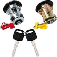 Door Lock Cylinder with 2 Keys Compatible with 1996-2004 Nissan Altima Frontier Pathfinder Xterra, I