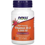 NOW D3 5000 iu (120 caps)