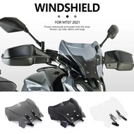 New MT07 2021 2022 Windshield Windscreen Air Wind Deflector For Yamaha MT07 MT-07 MT 07 mt07 Motorcy