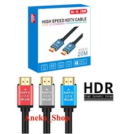 HDMI2.0 Cable 4k 2160p v2.0 HDTV 10m 15m 20m Support 3D 4K 30Hz Ultra HD for Switch PS4 TV Box Projector