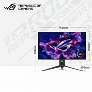 ASUS | จอเกมมิ่ง OLED 4K 240Hz 32 นิ้ว