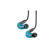 SHURE SE215SPE-A Translucent Blue High-Isolation Gaming Special Edition Earphones with Wired, Wireless Convertible (sold separately) MMCX Cable, Pro-Grade Low-End Reinforcement for Streaming, Music, Audio Listening, Recording, Instrumentation, Remote Work